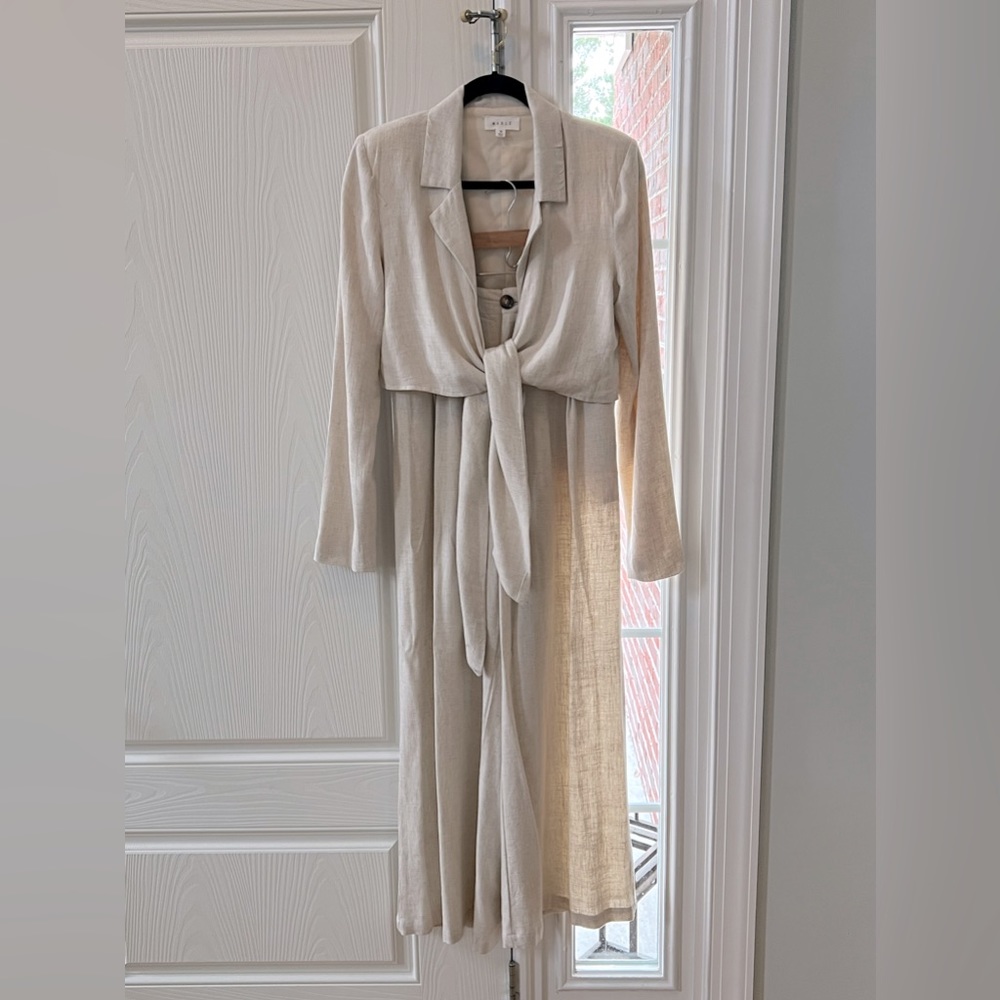 Mable Linen Suit sz Medium